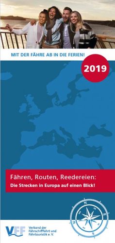 Neue Broschüre „Fähren, Routen, Reedereien“ - Europas Fährlinien auf einen Blick