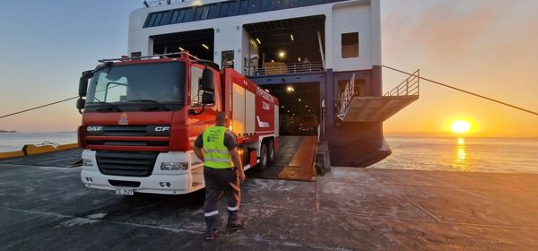 ATTICA GROUP SUPPORTS THE FIRE FIGHTING FORCES ΙΝ EXTINGUISHING THE FIRE IN RHODES