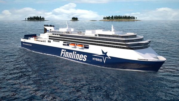 Finnlines-Neubauten fahren unter finnischer Flagge