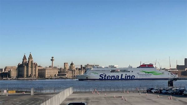 Neue Frachtroute Dublin-Liverpool von Stena Line offiziel eröffnet